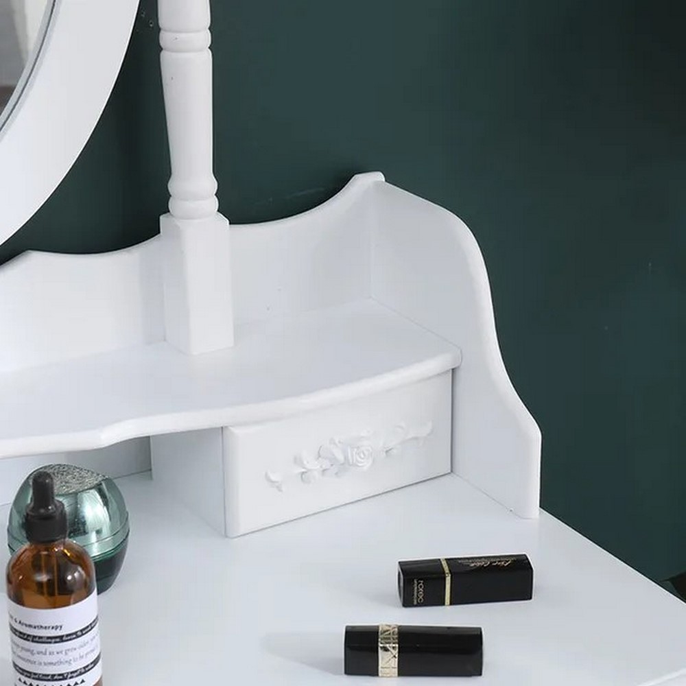 Туалетный столик S005 (белый) Туалетный столик S005 (белый)