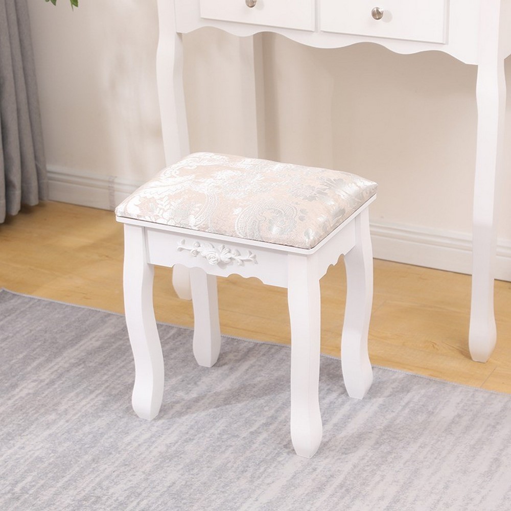 Туалетный столик S097 (белый) Туалетный столик S097 (белый)