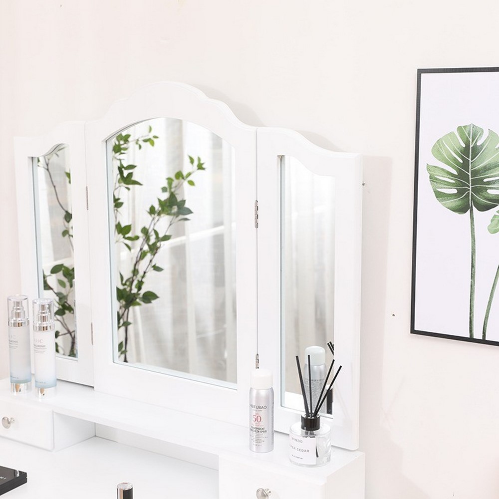 Туалетный столик S097 (белый) Туалетный столик S097 (белый)