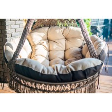 Подвесные кресла качели CARTAGENA (светло-коричневый) без каркаса 