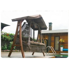 КАРАВЕЛЛА деревянный каркас с крышей (для качелей СЕАРА)