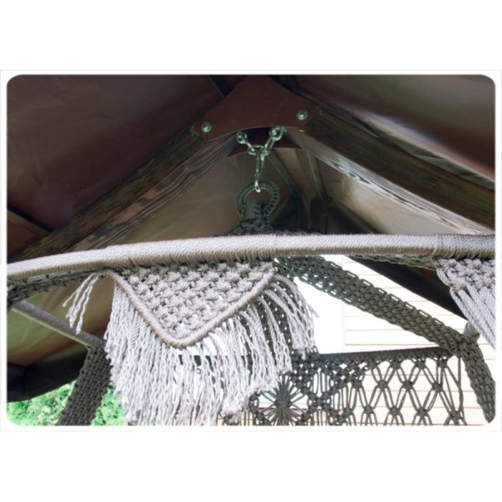 КАРАВЕЛЛА деревянный каркас с крышей (для качелей СЕАРА) КАРАВЕЛЛА деревянный каркас с крышей (для качелей СЕАРА)