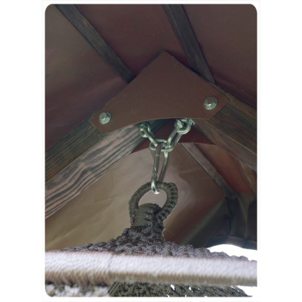 КАРАВЕЛЛА деревянный каркас с крышей (для качелей СЕАРА) КАРАВЕЛЛА деревянный каркас с крышей (для качелей СЕАРА)