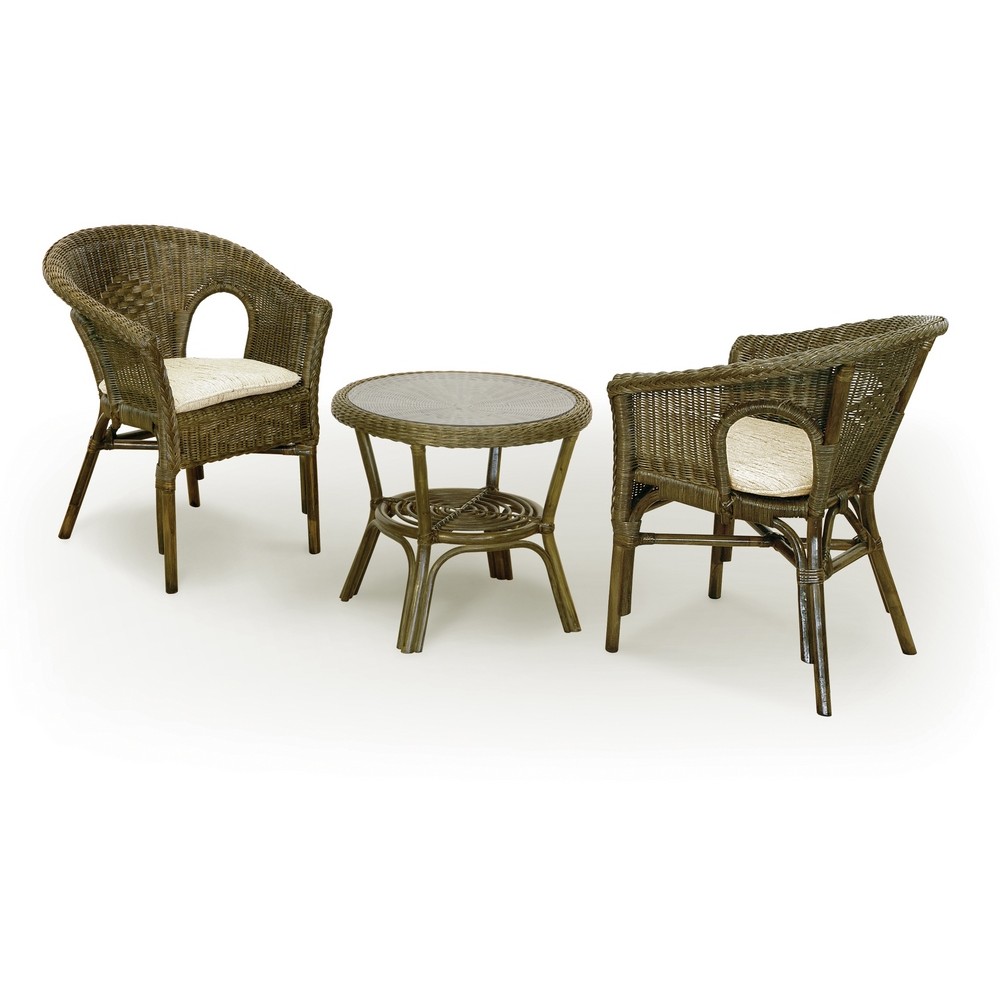 Комплект для террасы 02-08 из натурального ротанга Комплект для террасы 02-08 из натурального ротанга