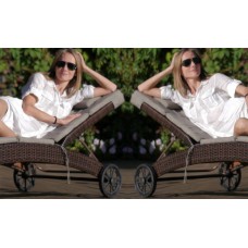 Матрасик к шезлонгу лежаку MONACO (цвет серый) Матрасик к шезлонгу лежаку MONACO (цвет серый)