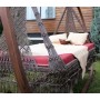 Подвесное кресло качели МАРРАКЕШ для двоих без каркаса