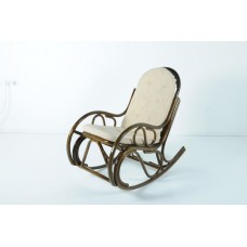 Кресло-качалка ( с подушкой) 05-04 из натурального ротанга, цвет: олива Кресло-качалка ( с подушкой) 05-04 из натурального ротанга, цвет: олива