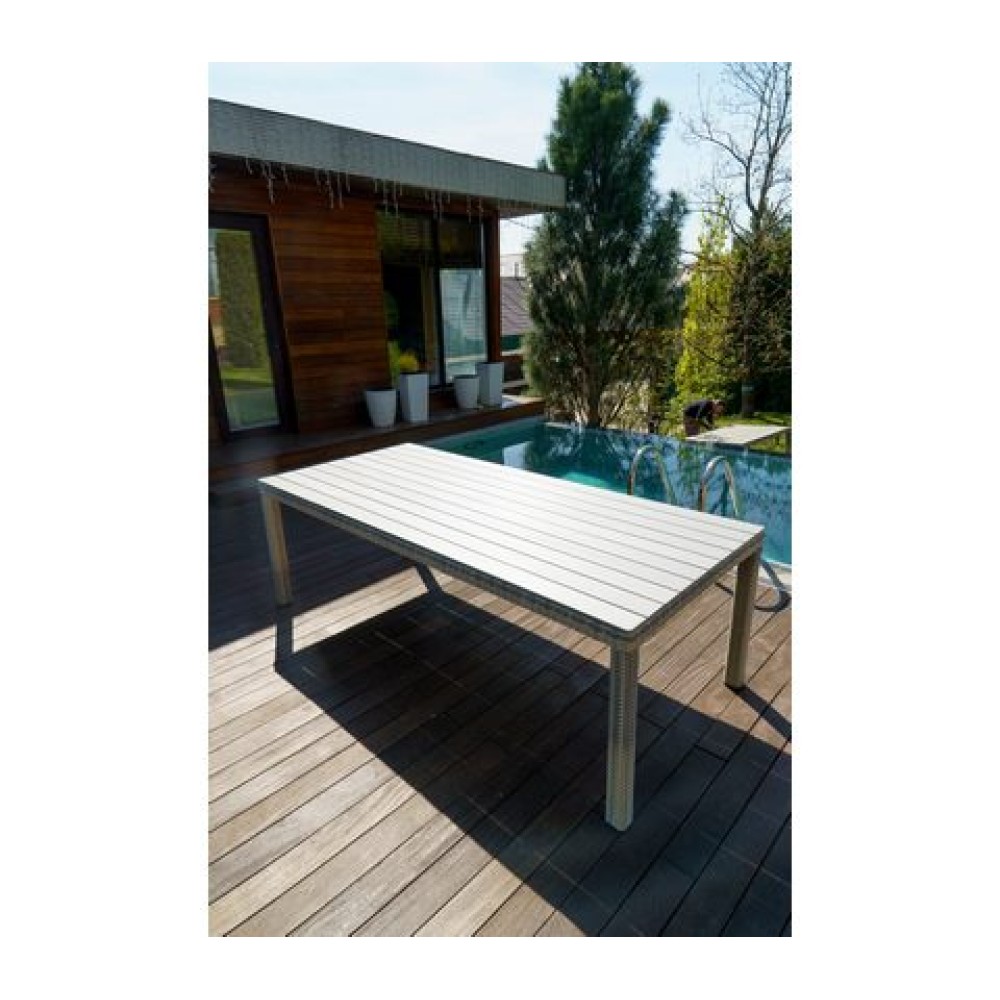 Стол обеденный Венеция 180 (серый) Стол обеденный Венеция 180 (серый)