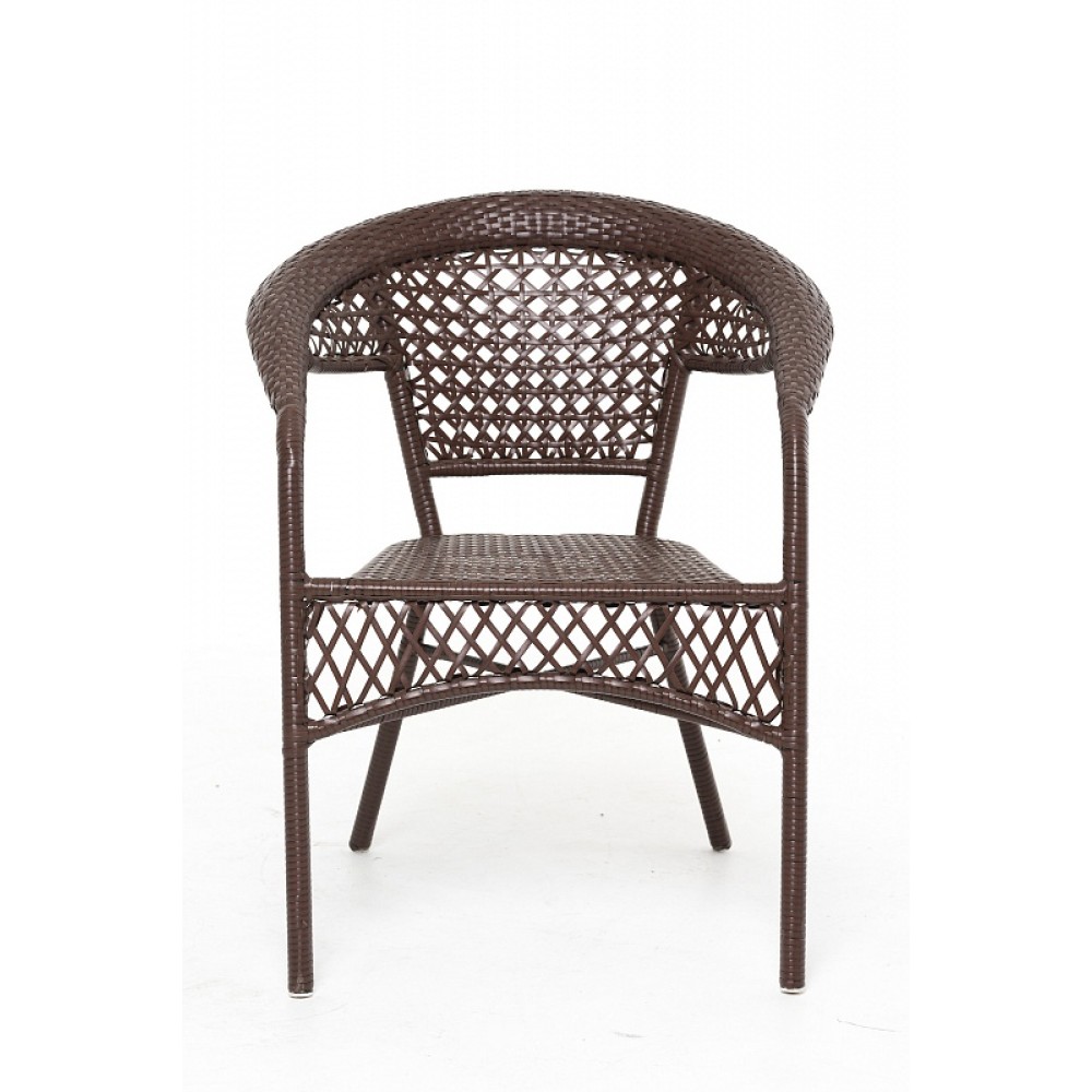 Кресло коричневое GG-04-048 из техноротанга Кресло коричневое GG-04-048 из техноротанга