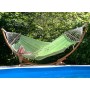 Гамак одноместный TANGO (Бразилия) цвет зеленый + подарок чехол для подушки!