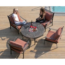 Садовая мебель патио "ФУДЗИ" стол с барбекю на четыре персоны