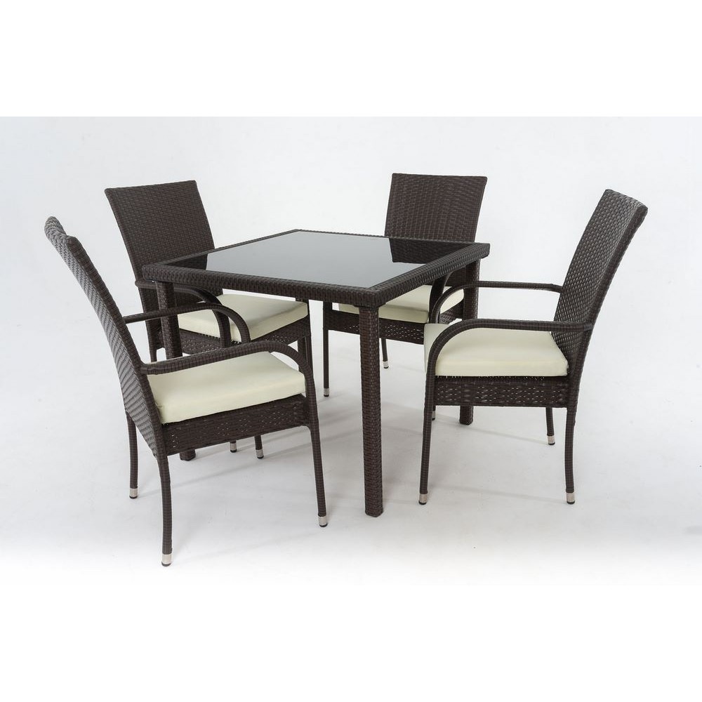 Обеденный комплект F0824 (стол и 4 стула) Обеденный комплект F0824 (стол и 4 стула)