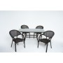 Обеденный комплект стол DS-02-01 и 4 кресла DS-02-02