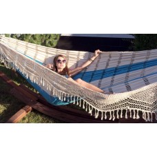 Гамак двухместный PARADISE (Бразилия) цвет голубой mixed Гамак двухместный PARADISE (Бразилия) цвет голубой mixed