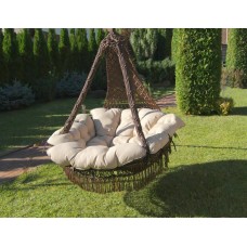 Подвесные качели CARTAGENA (коричневый) без каркаса 