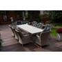 Комплект обеденной группы ГАРДА/БЕРГАМО обеденная группа на 8 персон со столом 200-300x77