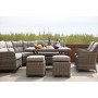 Садовая мебель из искусственного ротанга: комплект СОРРЕНТО обеденная группа
