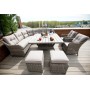Садовая мебель из искусственного ротанга: комплект СОРРЕНТО обеденная группа