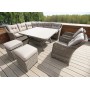 Садовая мебель из искусственного ротанга: комплект СОРРЕНТО обеденная группа