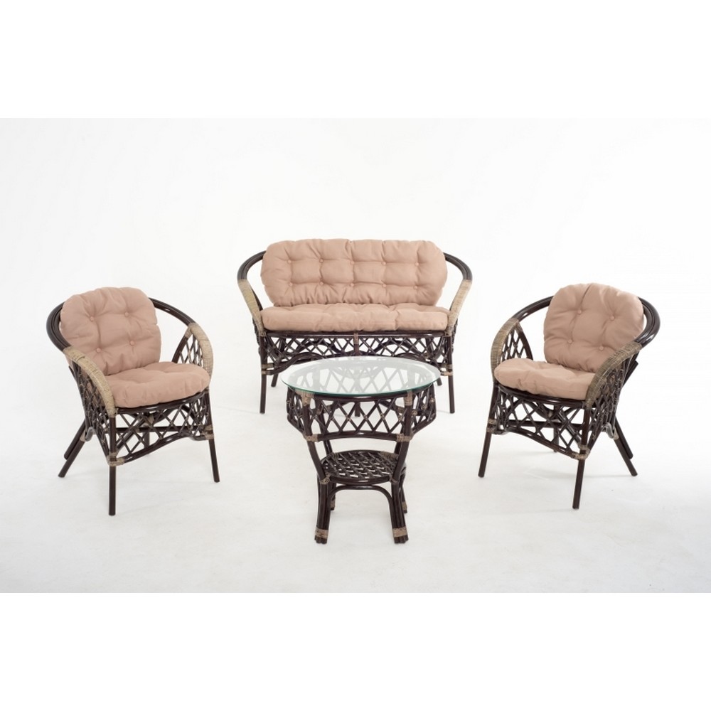 Комплект для отдыха 01-92 из натурального ротанга Комплект для отдыха 01-92 из натурального ротанга