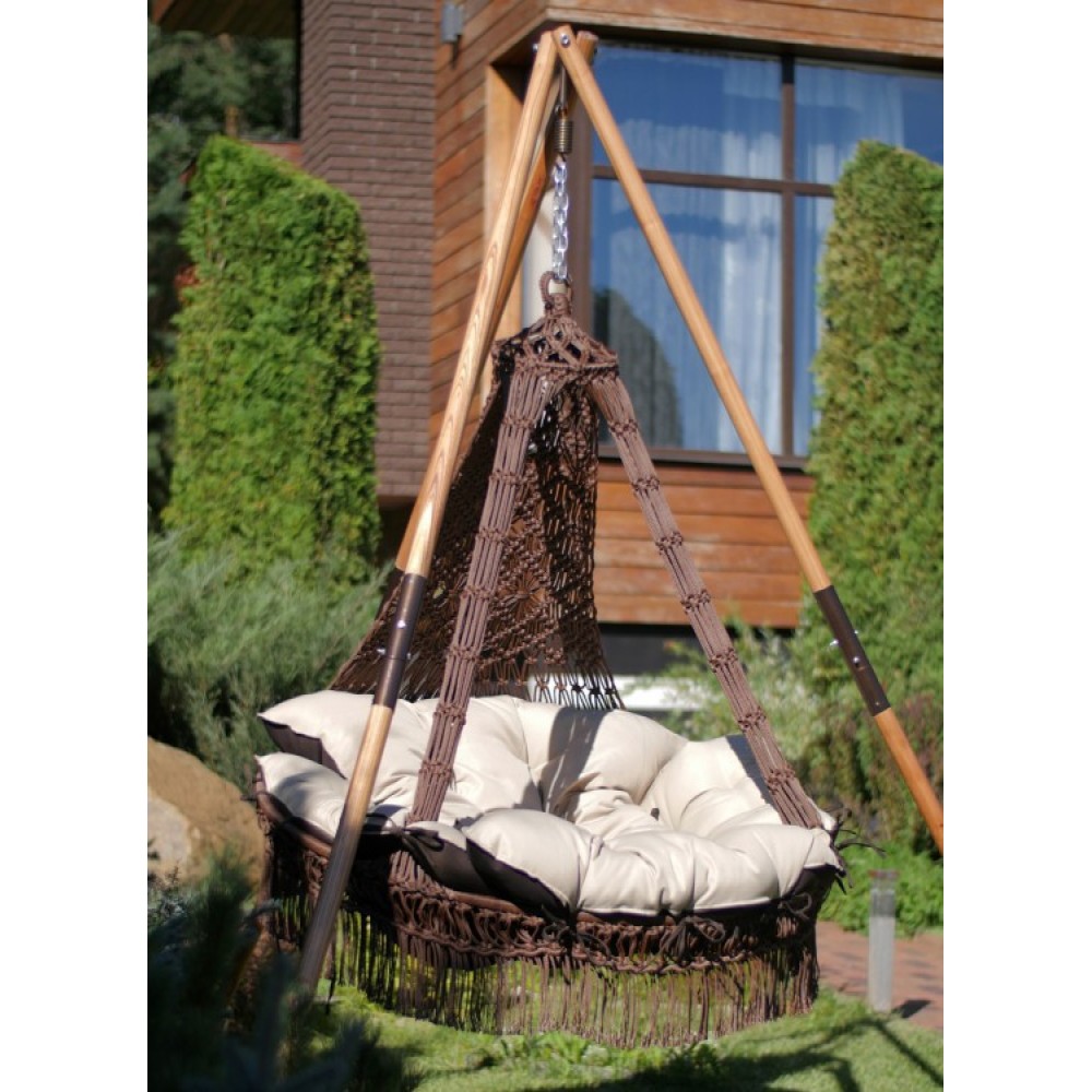 Деревянный каркас МАЙЯ для подвесных кресел GARTAGENA, ARUBA +подарок балдахин DECOR Деревянный каркас МАЙЯ для подвесных кресел GARTAGENA, ARUBA +подарок балдахин DECOR