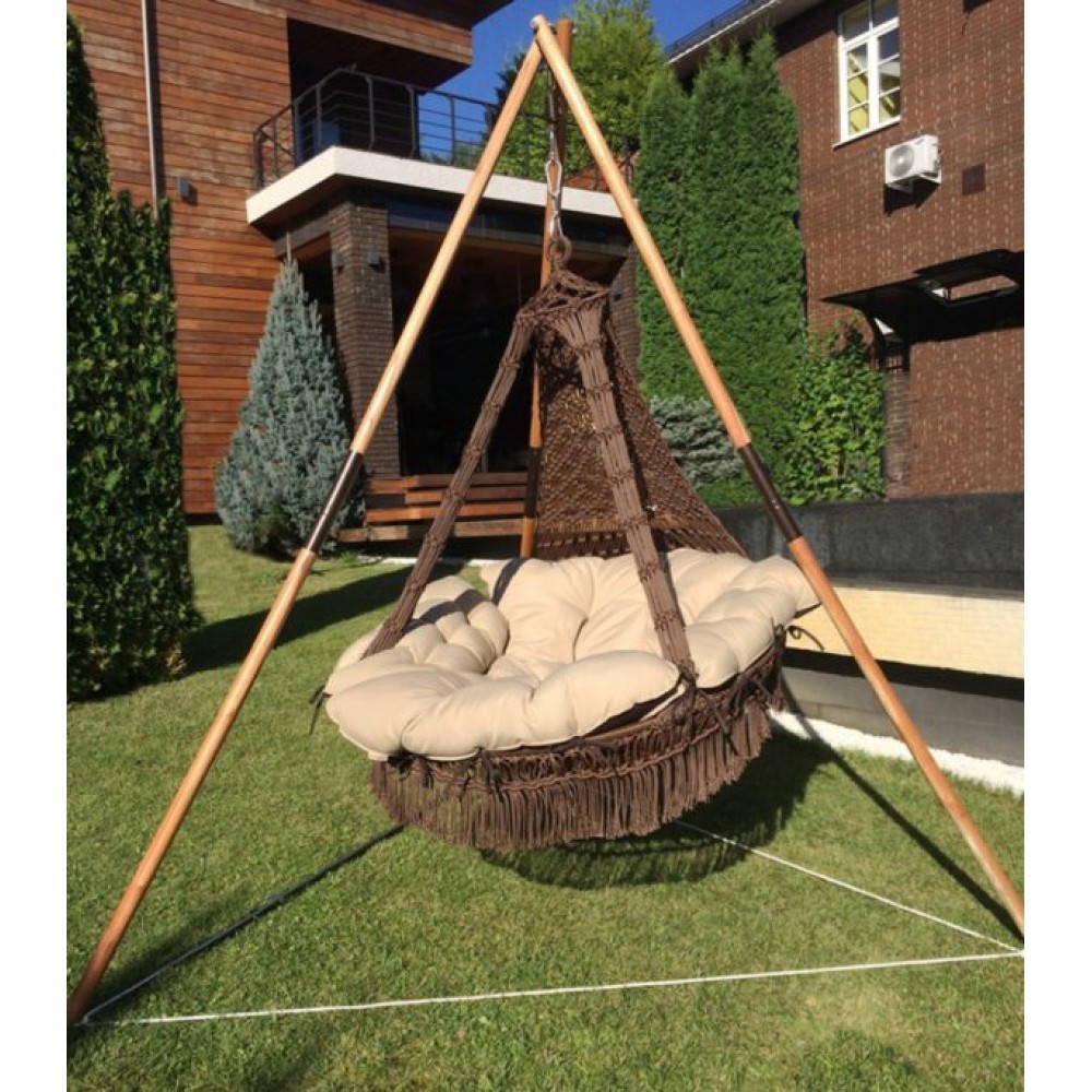 Деревянный каркас МАЙЯ для подвесных кресел GARTAGENA, ARUBA +подарок балдахин DECOR Деревянный каркас МАЙЯ для подвесных кресел GARTAGENA, ARUBA +подарок балдахин DECOR