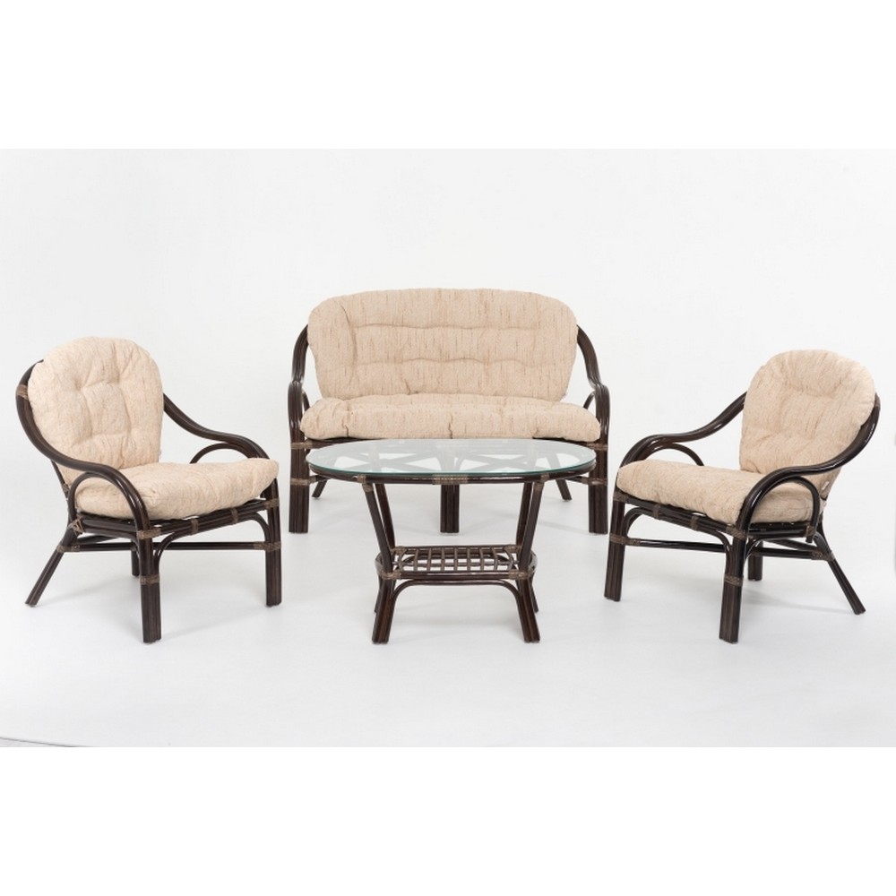 Комплект для отдыха 01-17 из натурального ротанга Комплект для отдыха 01-17 из натурального ротанга