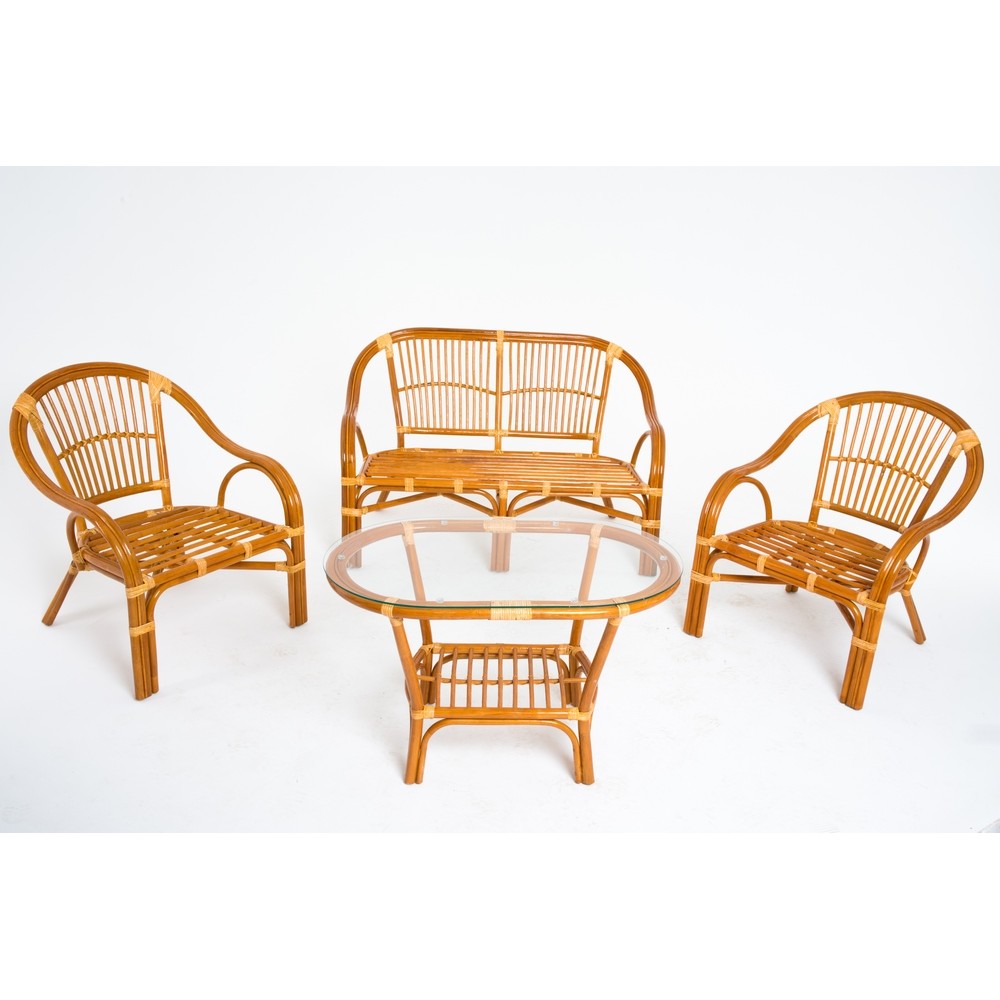 Комплект для отдыха 01-17 из натурального ротанга Комплект для отдыха 01-17 из натурального ротанга