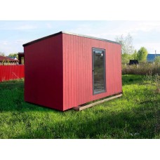 Хозблок 4 х 2,45 м Красный
