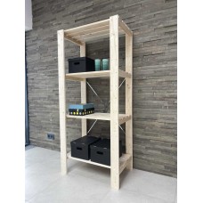 Деревянный стеллаж 50x80x174 см