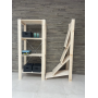 Деревянный стеллаж 50x80x174 см