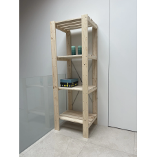 Деревянный стеллаж 50x60x174 см