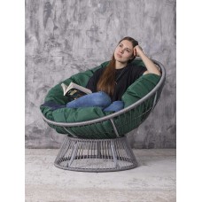 Кресло ПАПАСАН ПЛЮС ROPE шнур Светло-серый
