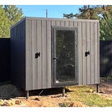 Хозблок FISHT 3 х 2,45 м (фасад доска)