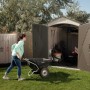Пластиковый сарай LifeTime 7'х7' (2,1 м х 2,1 м) арт. 60190