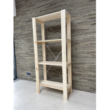 Деревянный стеллаж 34x80x174 см