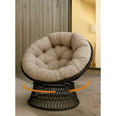 Кресло вращающееся ПАПАСАН ПЛЮС SWIVEL черный