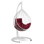Подвесное кресло-кокон SEVILLA COMFORT белый + каркас