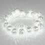 Гирлянда нить хром/белый с эффектом мерцания 2,8м IP20 400-003