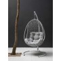 Подвесное кресло-кокон COMFORT серый + каркас