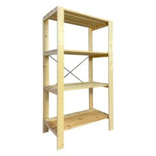 Деревянный стеллаж 50x100x174 см