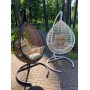 Подвесное кресло-кокон Montblanc Comfort (Монблан) белый + каркас