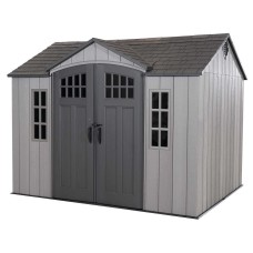 Пластиковый сарай WoodLook 10'х8'. (Реальный размер 2,3 м*2,2 м) арт. 60334