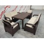 Обеденный комплект под ротанг YALTA FAMILY MAXI SET