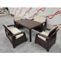 Обеденная мебель для кафе под ротанг Yalta Family Set