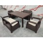 Обеденная мебель для кафе под ротанг Yalta Family Set