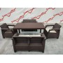 Обеденная мебель для кафе под ротанг Yalta Family Set