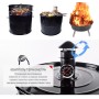 Многофункциональный угольный гриль-коптильня Multi-function drum Smoker BBQ grill чаша для огня 50*50*8см