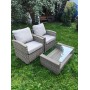 Комплект мебели из искусственного ротанга Сантьяго Balcony Set Greige