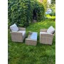 Комплект мебели из искусственного ротанга Сантьяго Balcony Set Greige